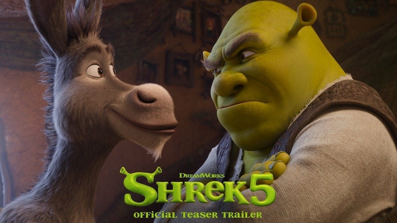 Shrek 5'ten ilk fragman geldi! Efsane seri geri dönüyor