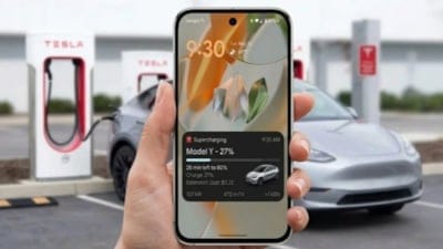 Tesla’dan android kullanıcılarına büyük kolaylık: Şarj durumu artık kilit ekranında görünecek