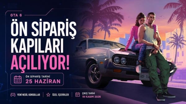 GTA 6 ön sipariş kapıları açılıyor! İşte beklenen tarih