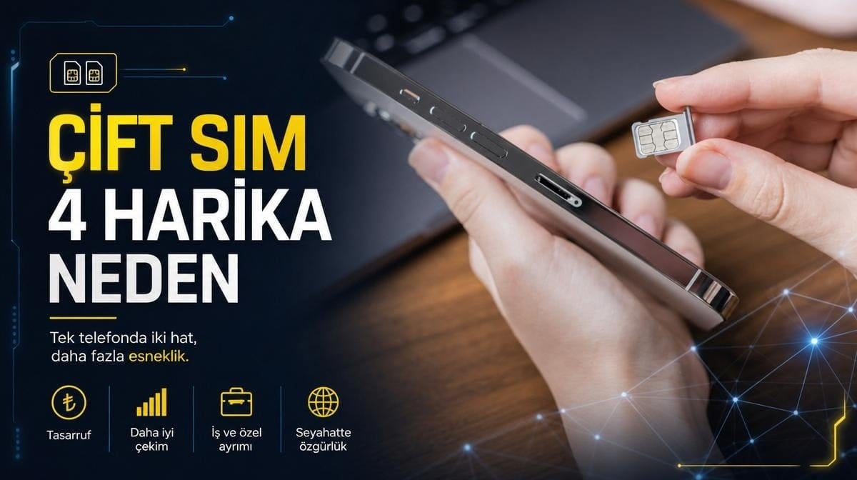 Telefonunuzda çift SIM özelliği var mı? İşte kullanmanız için 4 harika neden
