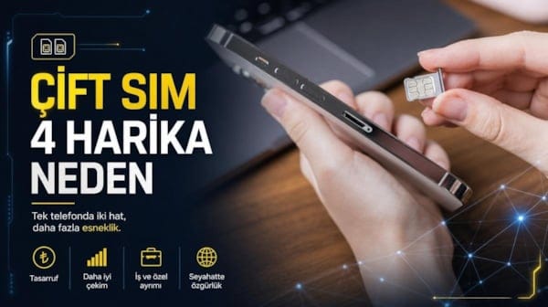 Telefonunuzda çift SIM özelliği var mı? İşte kullanmanız için 4 harika neden