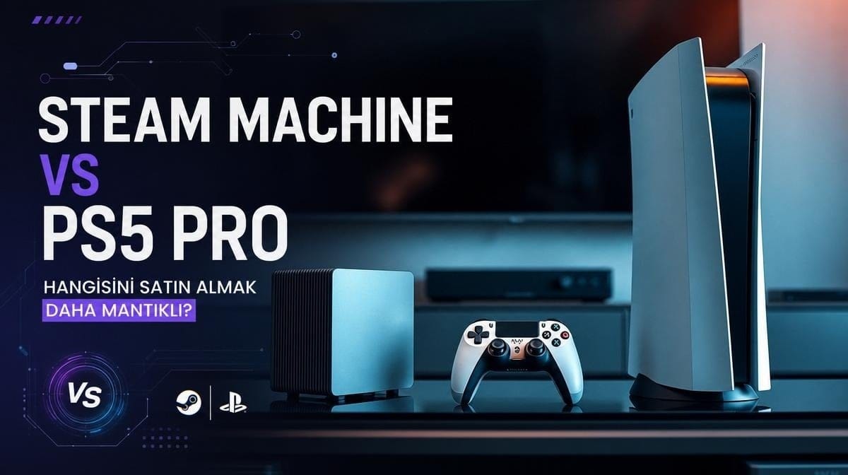 Steam Machine ve PlayStation 5 Pro karşılaştırması: Hangisini satın almak daha mantıklı?