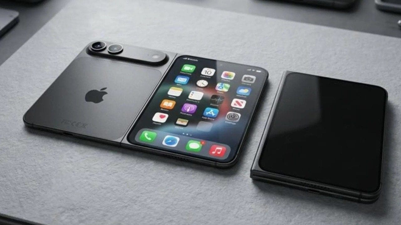 Katlanabilir iPhone ilk kez bu kadar net görüntülendi!