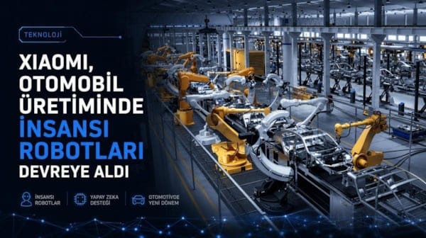 Xiaomi, otomobil üretiminde insansı robotları devreye aldı