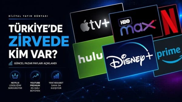 Türkiye'de en çok tercih edilen dijital yayın platformları belli oldu