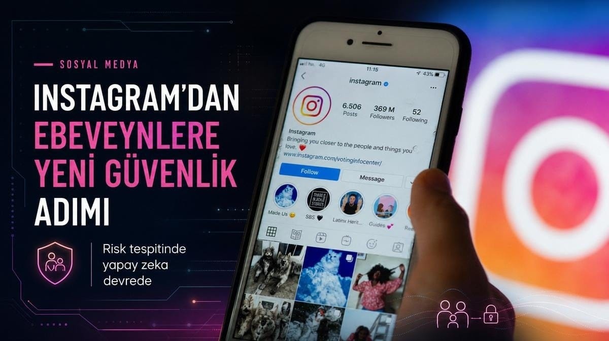 Instagram, kendine zarar verme riski taşıyan gençler için ailelere haber verecek