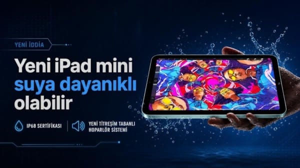 Yeni iPad mini için flaş iddia! Apple'ın ilk suya dayanıklı iPad'i olabilir