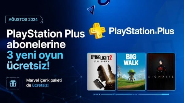 PlayStation Plus abonelerine ağustos sürprizi! Üç yeni oyun ücretsiz oluyor