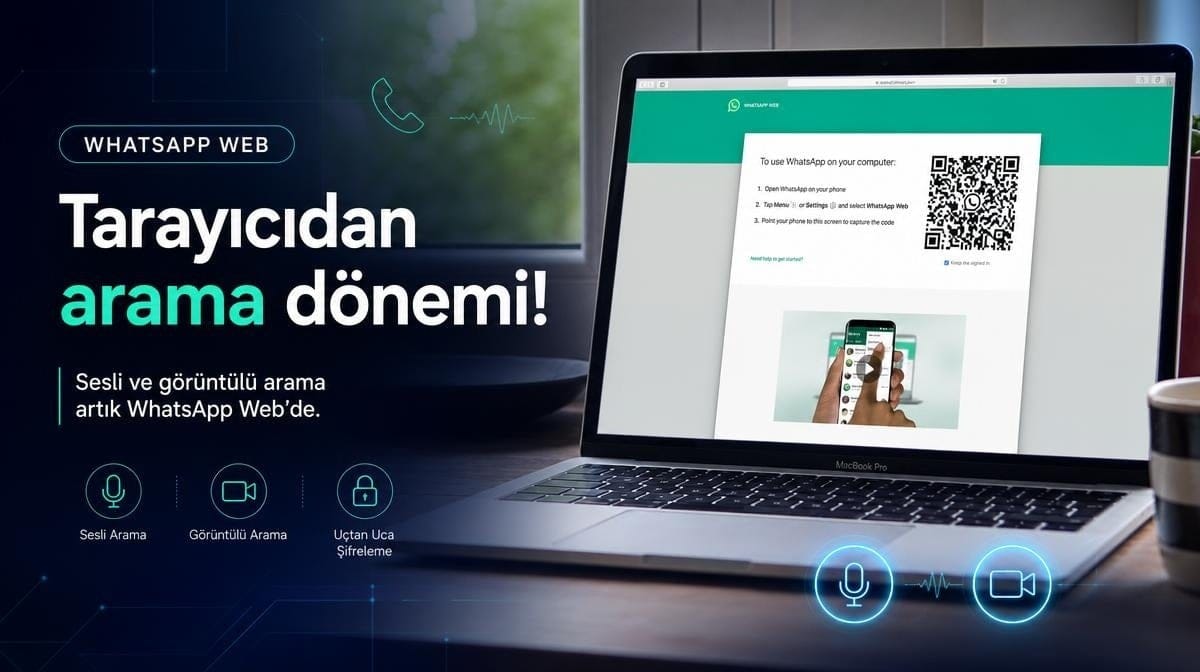 WhatsApp Web'e yıllardır beklenen özellik geldi! Artık tarayıcıdan da arama yapılabilecek