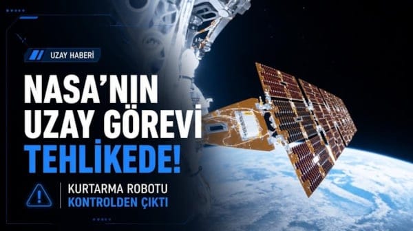 NASA'nın uzay görevi tehlikede! Kurtarma robotu kontrolden çıktı