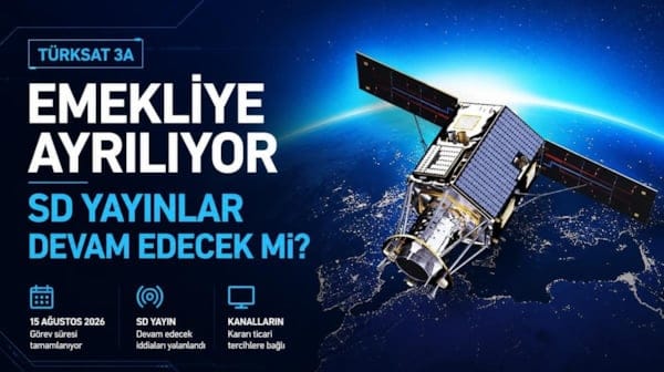 Türksat 3A emekliye ayrılıyor: SD yayınlar devam edecek mi?