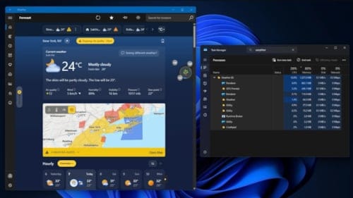 Windows 11'in Hava Durumu uygulaması RAM tüketimiyle tepki çekiyor