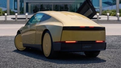 Starlink antenli ilk Tesla Cybercab ortaya çıktı