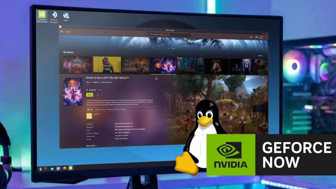 GeForce NOW'un resmi Linux uygulaması betadan çıktı