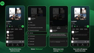 Spotify, çalma listelerine not ekleme özelliğini duyurdu