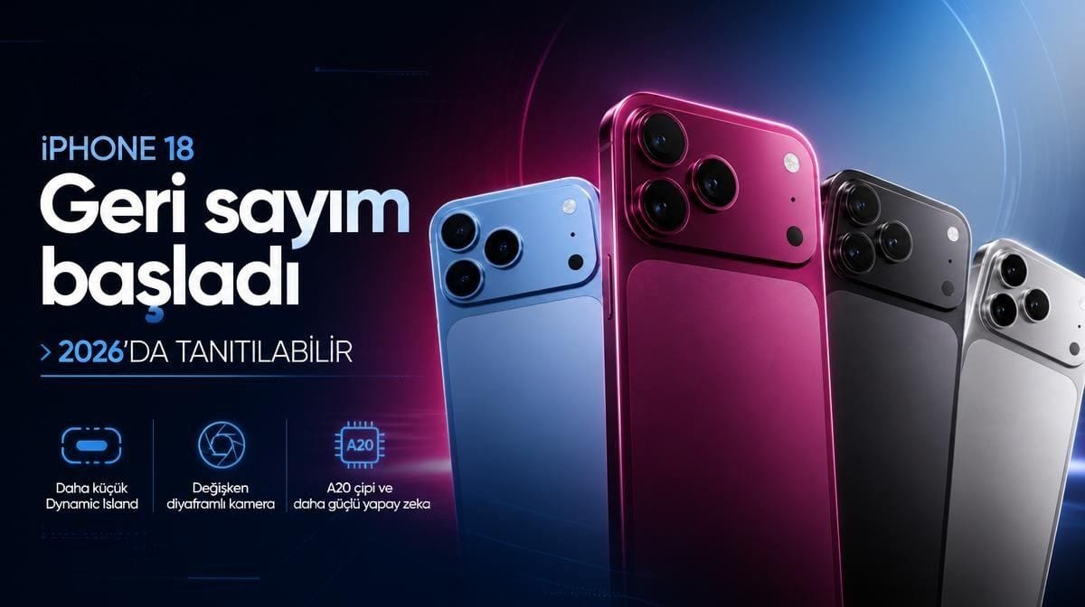 iPhone 18 için geri sayım başladı: İşte beklenen özellikler