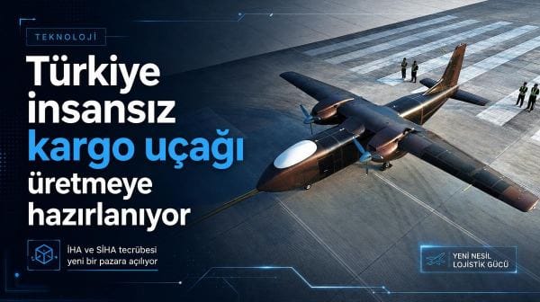 Türkiye insansız kargo uçağı üretmeye hazırlanıyor
