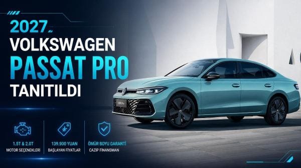 2027 Volkswagen Passat Pro tanıtıldı: İşte fiyatı ve özellikleri