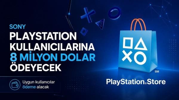 Sony, PlayStation kullanıcılarına 8 milyon dolar ödeyecek