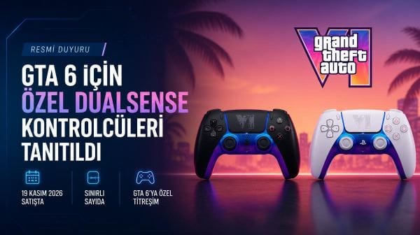 GTA 6 için özel DualSense kontrolcüleri tanıtıldı