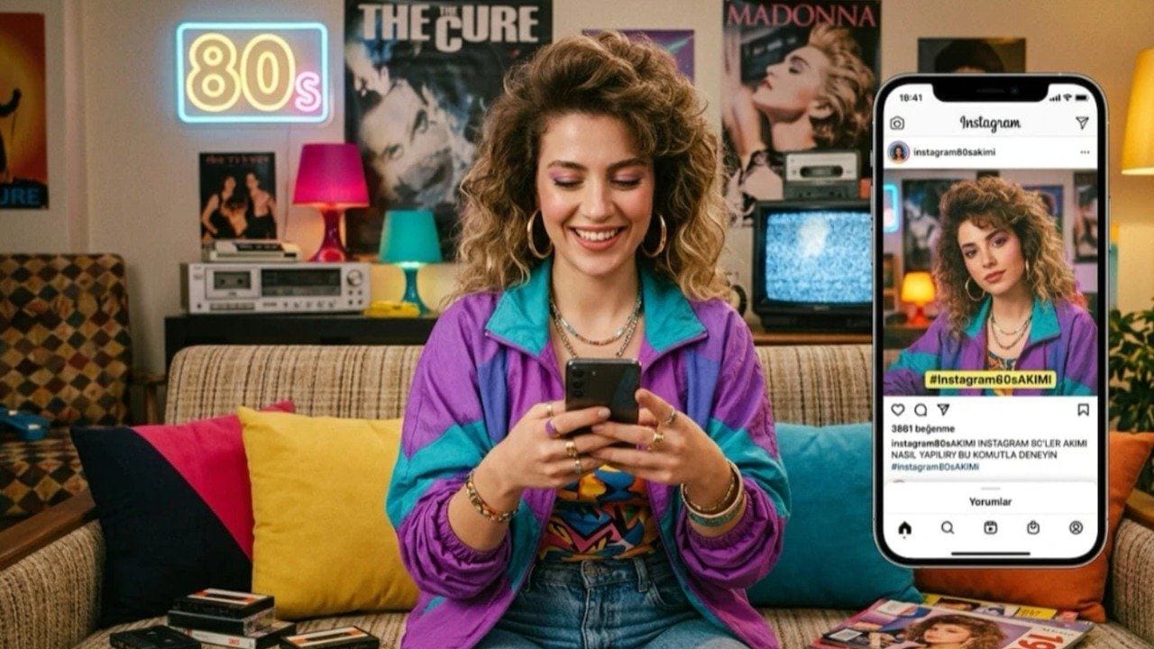 80'ler akımı yapay zekada nasıl yapılır? İşte kullanabileceğiniz prompt