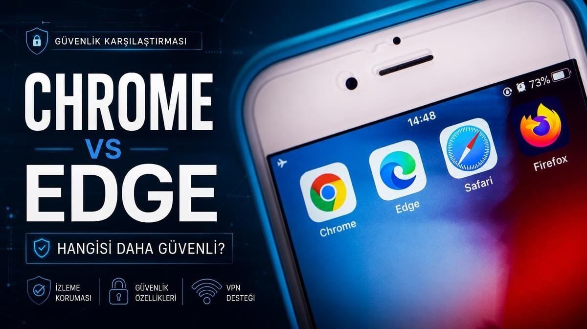 Google Chrome ve Microsoft Edge karşılaştırması: Hangisi daha güvenli?