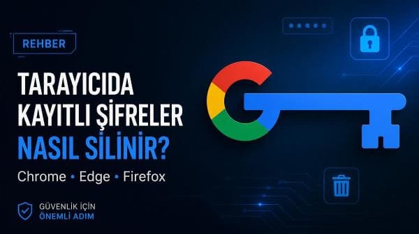 Tarayıcıda kayıtlı şifreler nasıl silinir? İşte adım adım yöntemler