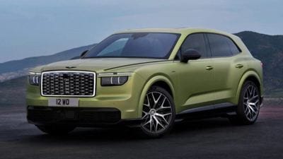 Bentley'nin ilk elektrikli otomobili Torcal görücüye çıktı