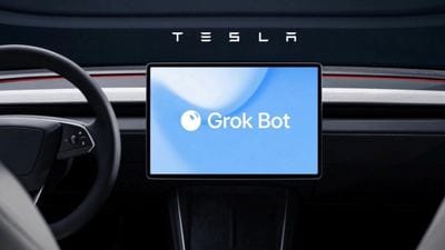 Tesla araçlarına Grok Bot geldi: Artık işlerinizi de yapabilecek