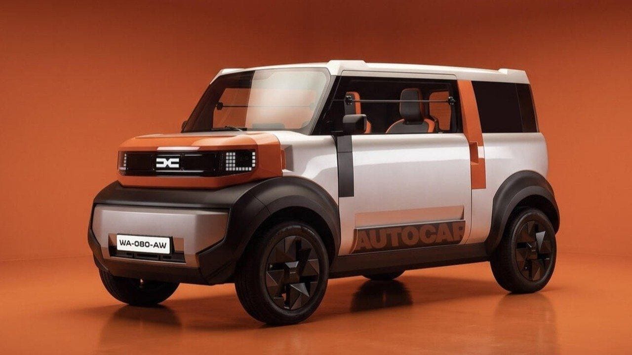 Dacia'dan ucuz elektrikli otomobil geliyor: İşte Hipster!