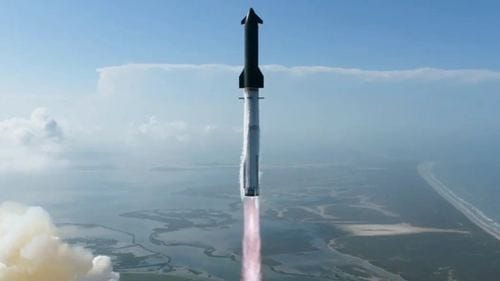 SpaceX Starship ilk kez yörüngeye ulaştı: 26 Starlink uydusu taşıdı