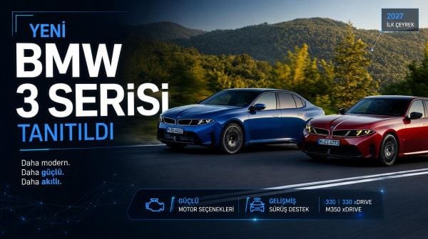 Yeni BMW 3 Serisi tanıtıldı: İşte özellikleri ve motor seçenekleri