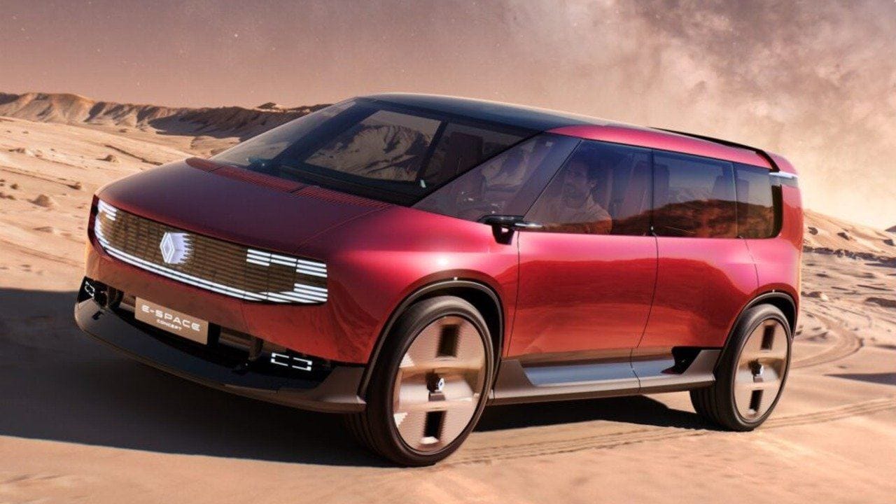 Renault E-Space Concept tanıtıldı: Aile otomobillerinin geleceğine ışık tutuyor