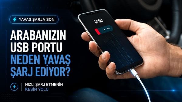 Arabanızın USB portu telefonunuzu neden yavaş şarj ediyor? İşte hızlı şarj etmenin kesin yolu