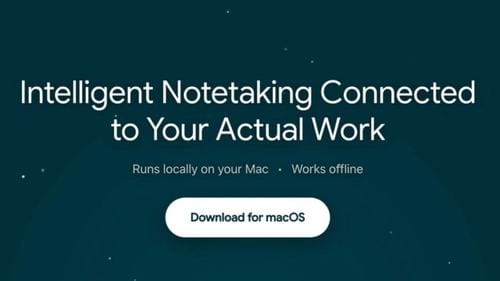 Google’dan MAC'lere özel not uygulaması: İnternetsiz çalışıyor