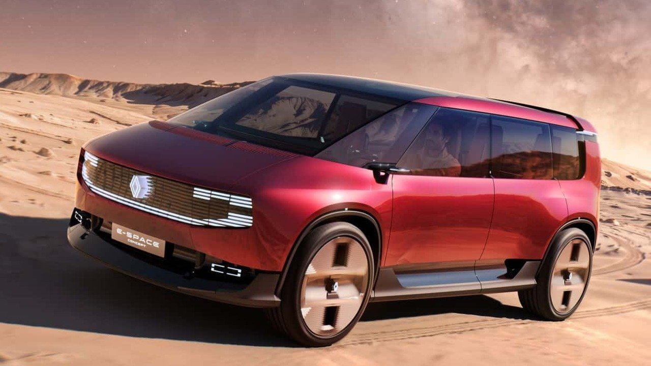 Renault, elektrikli E-Space konseptini tanıttı
