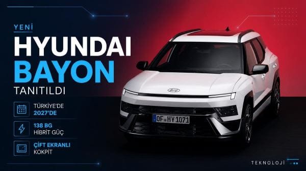 Yeni Hyundai Bayon tanıtıldı: Türkiye’de satış tarihi belli oldu
