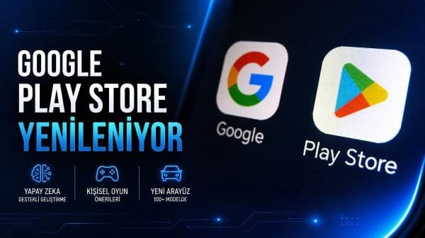 Google Play Store yenileniyor: Yapay zeka ve oyun odaklı yeni özellikler geliyor