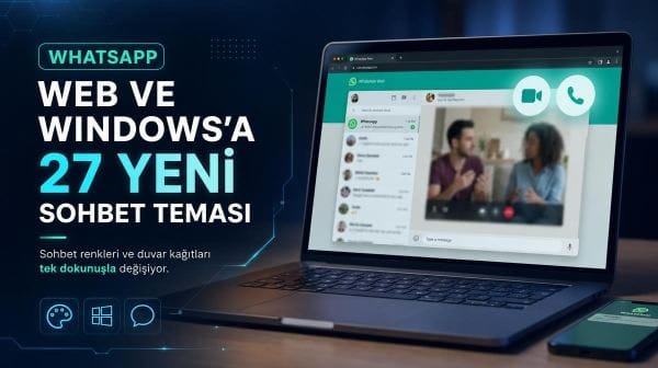 WhatsApp Web ve Windows’ta yenilik: 27 yeni sohbet teması geldi