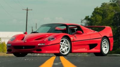 29 yılda sadece 171 kilometre yaptı! Bu Ferrari F50 satışa çıkıyor