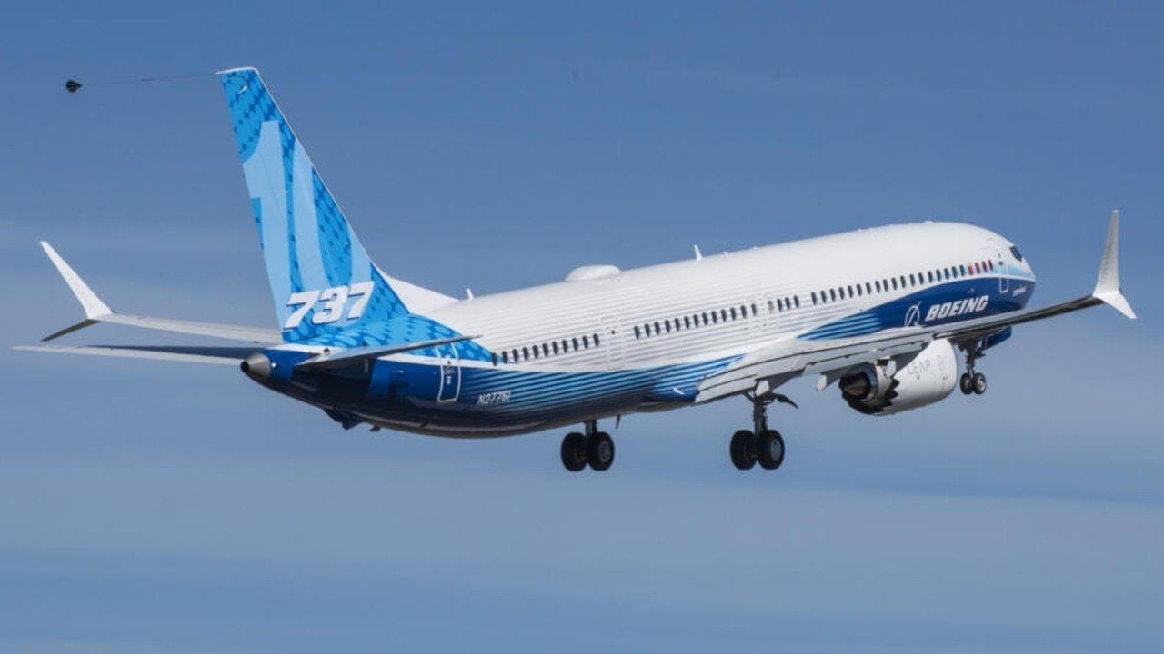 Boeing 737 MAX 10 resmen onaylandı: 230 yolcu taşıyabilecek