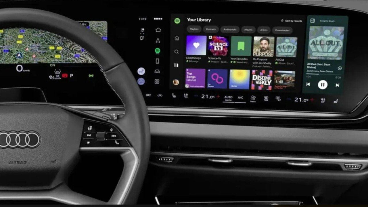 Audi'den Spotify sürprizi! Telefon bağlamadan müzik dönemi başlıyor