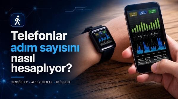 Telefonlar adım sayısını nasıl hesaplıyor?