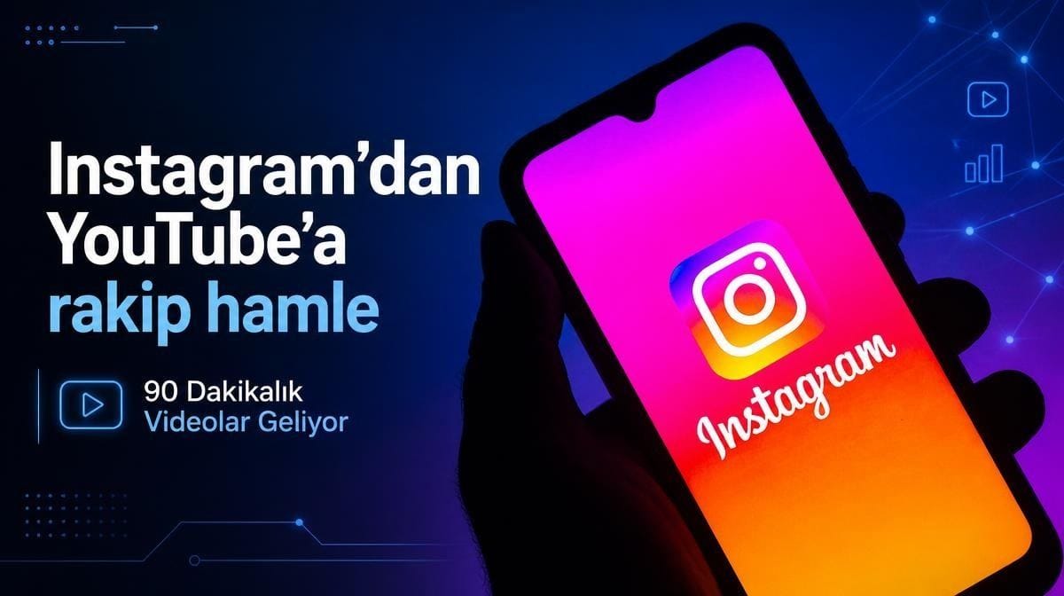 Instagram'dan YouTube'a rakip hamle: 90 dakikalık videolar geliyor