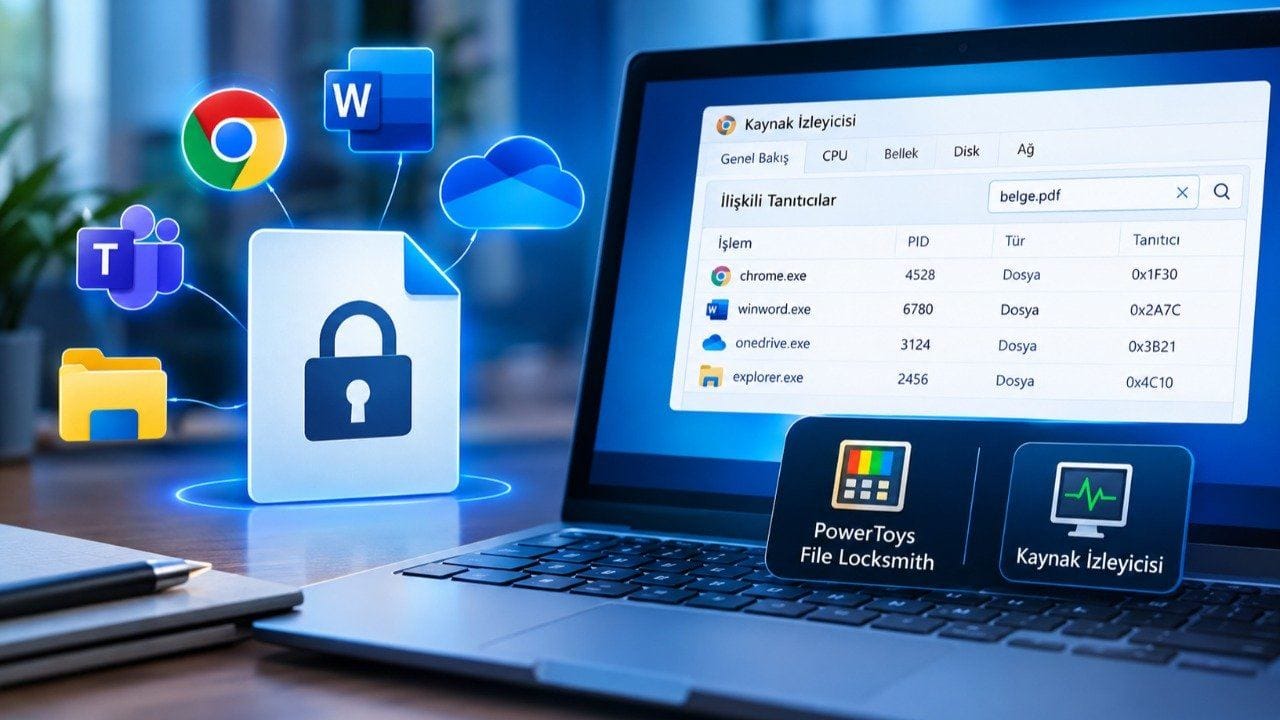 Windows’ta bir dosyaya erişimi engelleyen program nasıl tespit edilir? İşte yöntemi