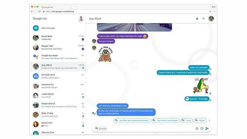 Web için Google Allo Yayınlandı