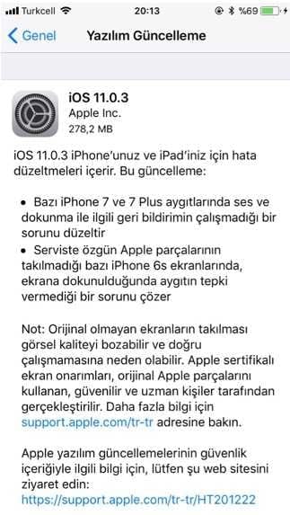 iPhone 7 Sahibiyseniz Bu Güncellemeyi Mutlaka İndirin!