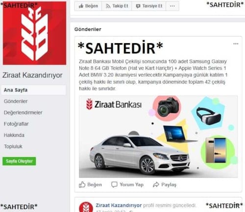 Ayın Siber Güvenlik Tavsiyeleri - 11 [Sahte Çekiliş Tuzakları]