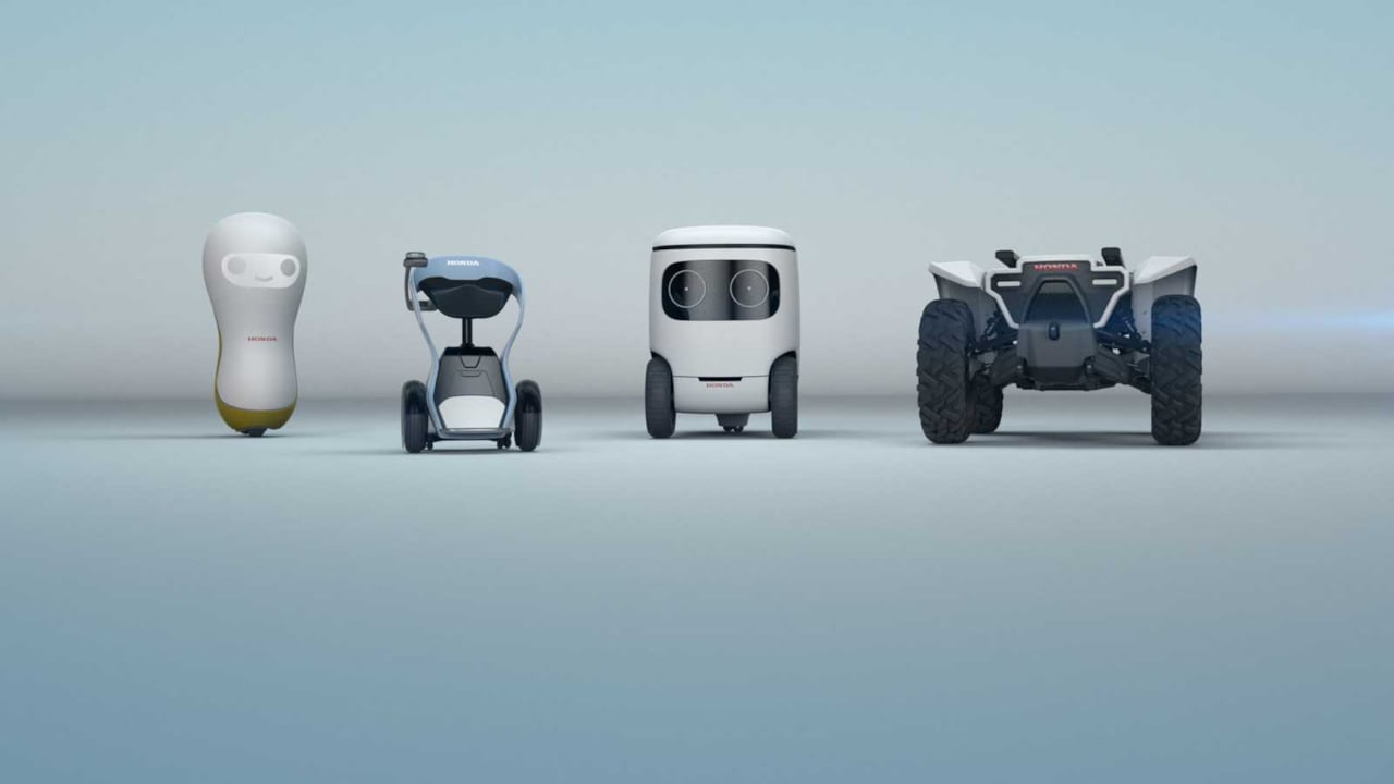 4 Farklı Şekilde Dönüşebilen Robobik Araç Honda 3E-D18
