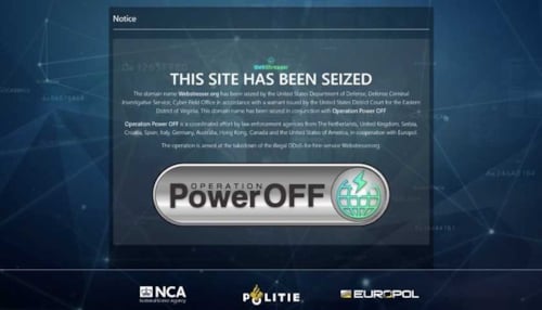 Dünyanın en büyük DDoS pazarı dağıtıldı